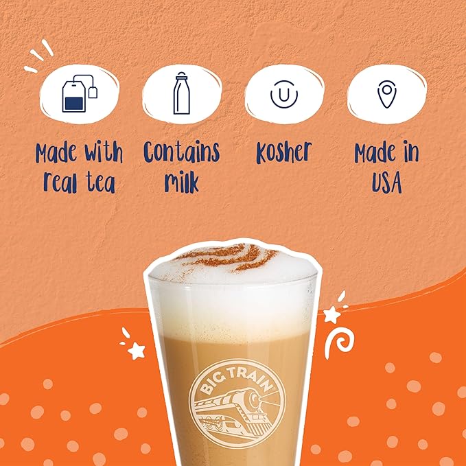 Big Train Raspberry Chai Tea Latte Beverage Mix, 3.5 Pound (Pack of 1)