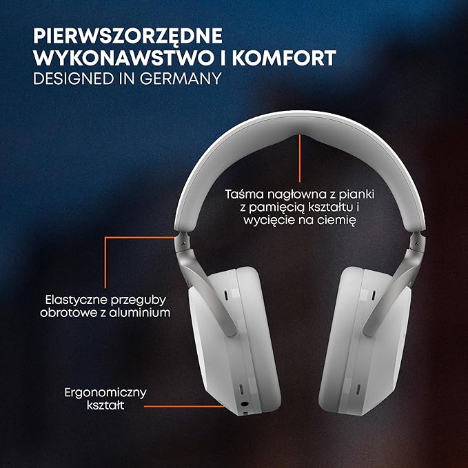 beyerdynamic AVENTHO 300 Wireless Over-Ear Headphones with ANC, Dolby Atmos and Head Tracking (Nordic Grey)