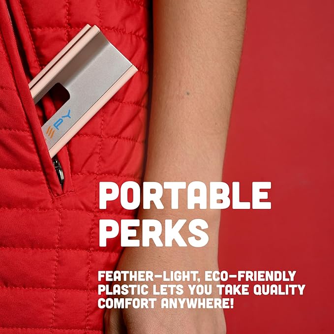 Steepy Laptop Stand for Desk - 3 Heights Computer Riser for Laptop - Adjustable Desk Laptop Stand - Computer Stand for Laptop Compatible with Air, Pro, HP, Dell, Smartphones, Tablets up to 15“ (Gray)