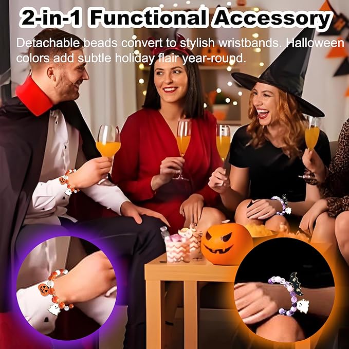 Halloween Stress Relief Desk Gadget - Skin Picking Fidget Pad for Office & Focus, Upgraded Silicone, Adult Sensory Tool (2-Pack)