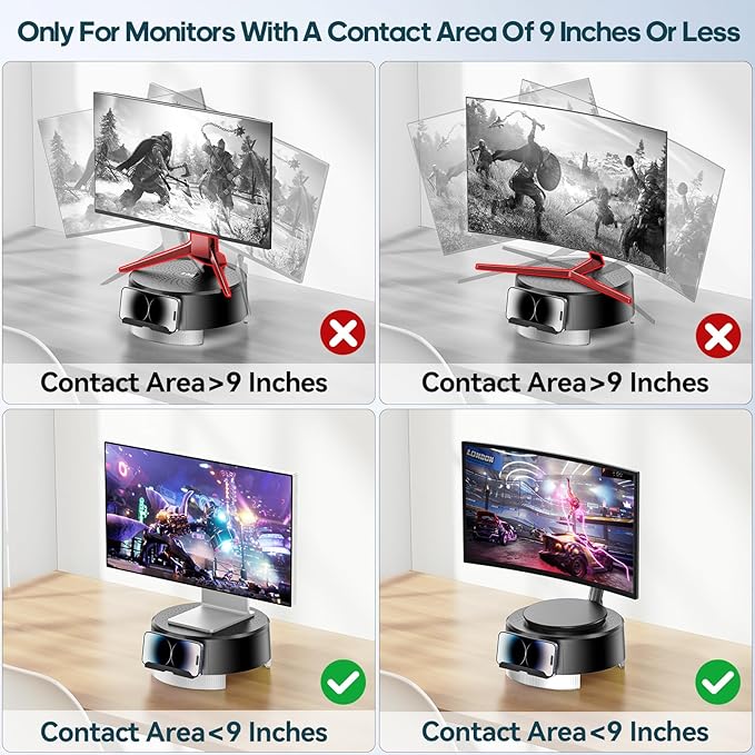 KDD Monitor Stand Riser with Drawer - Computer Monitor Stand for Desk with Storage /Phone Holder/Pen Tray - Desk TV Shelf, Laptop Printer, Organizer Stand for Home & Office