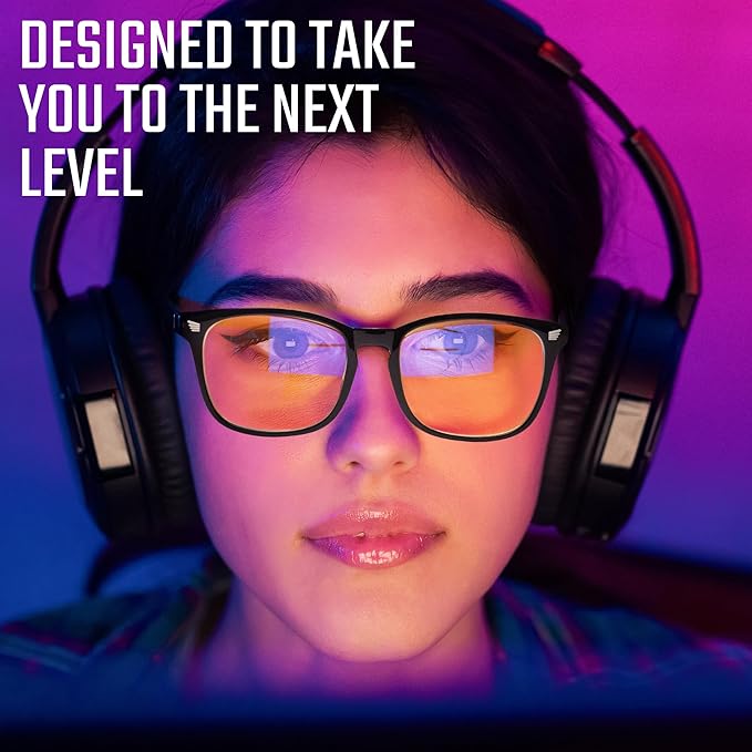 livho High Tech Blue Light Glasses - Advanced up to 99% Blue Light Blocking Computer Glasses - Screen Fatigue & UV Protection