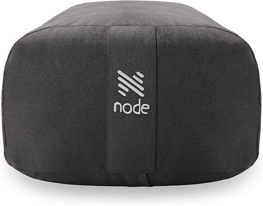 Yoga Meditation Cushion, 25" x 12" Rectangular Bolster with Organic Cotton Cover