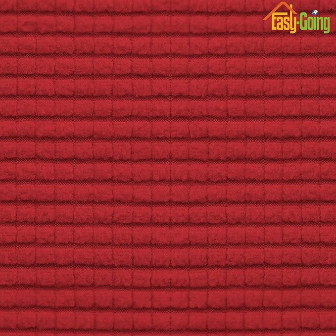 Easy-Going Stretch Cushion Cover Sofa Cushion Furniture Protector Sofa Seat Sofa Slipcover Sofa Cover Soft Flexibility with Elastic Bottom(Sofa Cushion, Christmas Red)