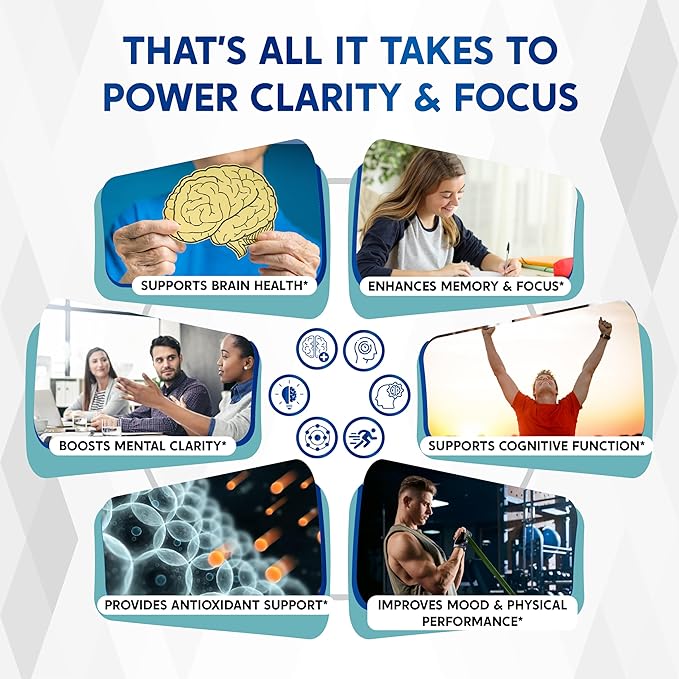 Liposomal Alpha-GPC, Lion’s Mane, Citicoline, Bacopa Monnieri & Cordyceps – Support Memory, Focus & Brain Health – 150 Capsules – Made in USA*