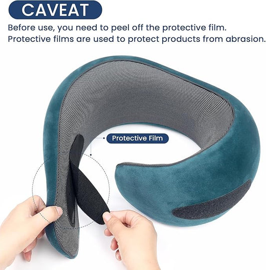 2024 New Memory Foam Travel Pillow for Airplanes,Neck Pillow for Traveling,Neck Plus Travel Pillow,Neck Plus Travel Neck Pillow