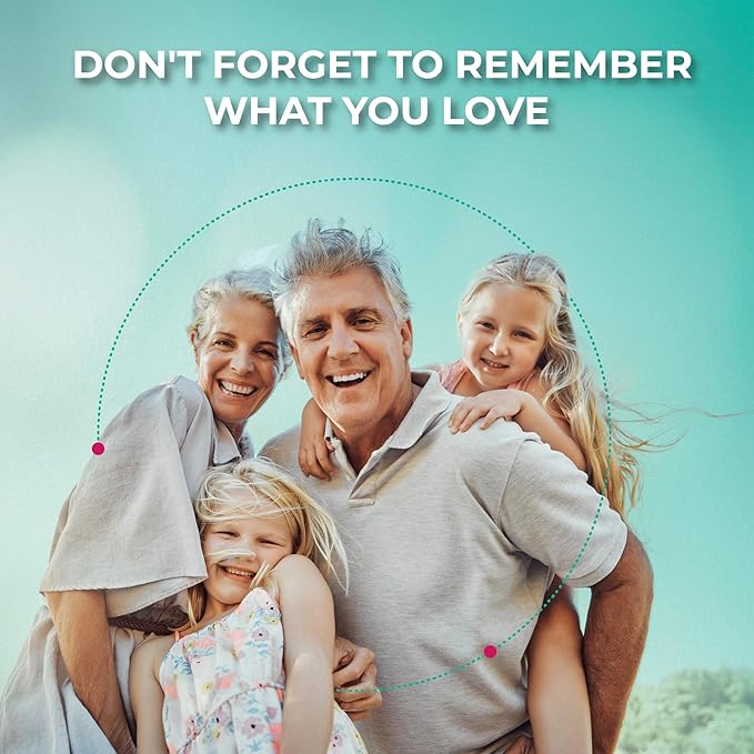 PUREHEALTH RESEARCH Ageless Brain Supplements for Memory and Focus - Nootropic Brain Health Supplement for Adults - with Bacopa Monieri, Alpha GPC, L-Tyrosine, Vitamin B6, Niacin & More, 60 Capsules