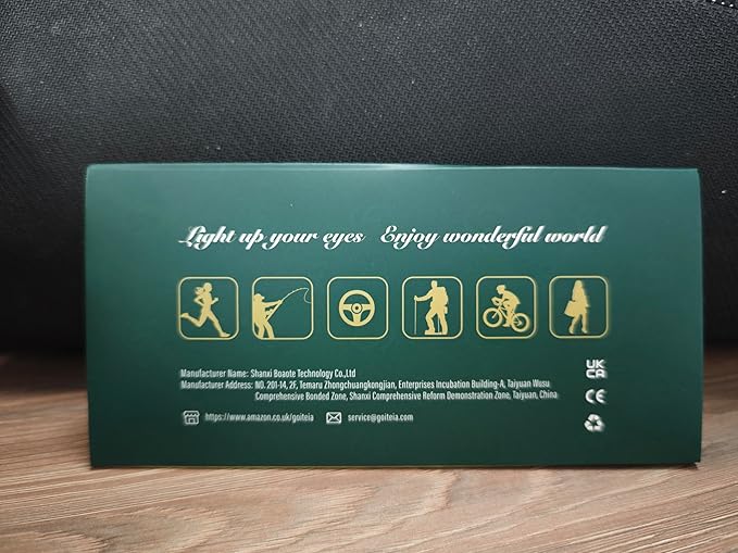 Goiteia Orange Blue Light Blocking Fit Over Glasses-Amber Blue Light Glasses Over Glasses for Better Sleep/Eyes Strain