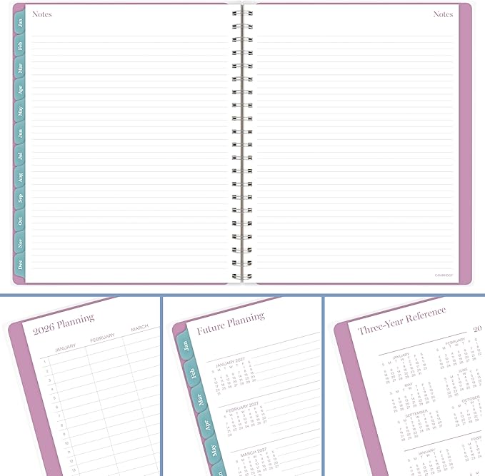 Cambridge 2026 Planner, Weekly & Monthly, 8-1/2" x 11", Large, Neo (1764-905-26)