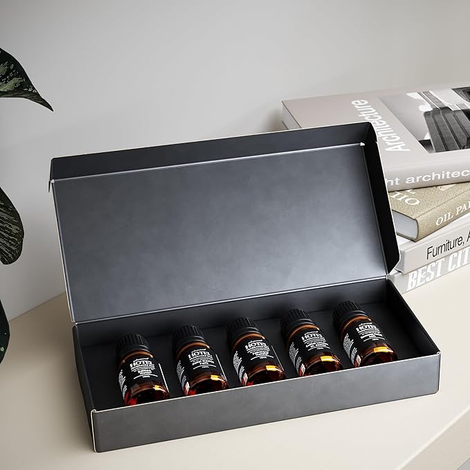 AirScent Hotel Diffuser Oil Gift Set - Metro City Hotel Scents - 10 mL, 0.34 fl oz Fragrance Oil Set - Inspired by The Hotel Costes Paris, Fairmont, London St James, The Baccarat Hotel and Others