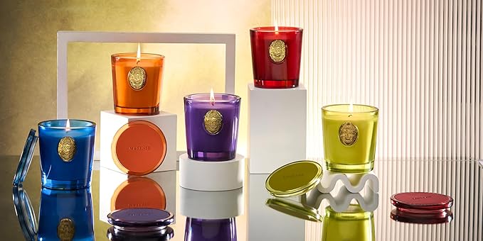 M&SENSE Natural Fresh Soy Candle | White Tea Sage & Matcha Green | 9.2 oz, 50H Burn Time | Luxury Scented Candle for Relaxation, Gifting, Home Décor | Ideal for Bedroom, Office, Party Ambiance