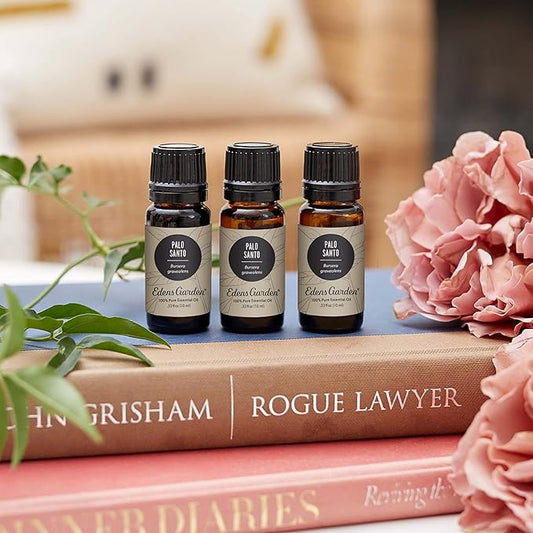 Edens Garden Palo Santo Essential Oil- 100% Pure Premium Grade, Undiluted, Natural, Therapeutic, Aromatherapy, The Best for Diffuser, Skin, Face, Candle 10 ml (.33 fl oz)