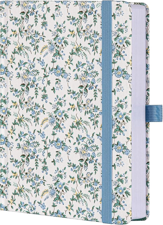 TIEFOSSI Lined Journal Notebook for Women, A5 College Ruled Notebook for Writing, 316 Numbered Pages Thick Paper, Daily Journal, for Work Home School, Note Taking, Business, 8.4 X 5.8 In