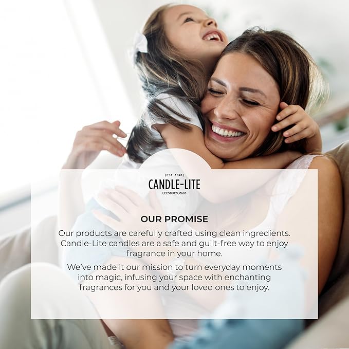 Candle-Lite Vibes Vanilla Coconut Mood-Enhancing Scented Candles, 15 oz Jar, Aromatherapy, Proudly Poured in The USA, 2-Wick, 86 Hours Burn Time, Perfect Relaxation Gift