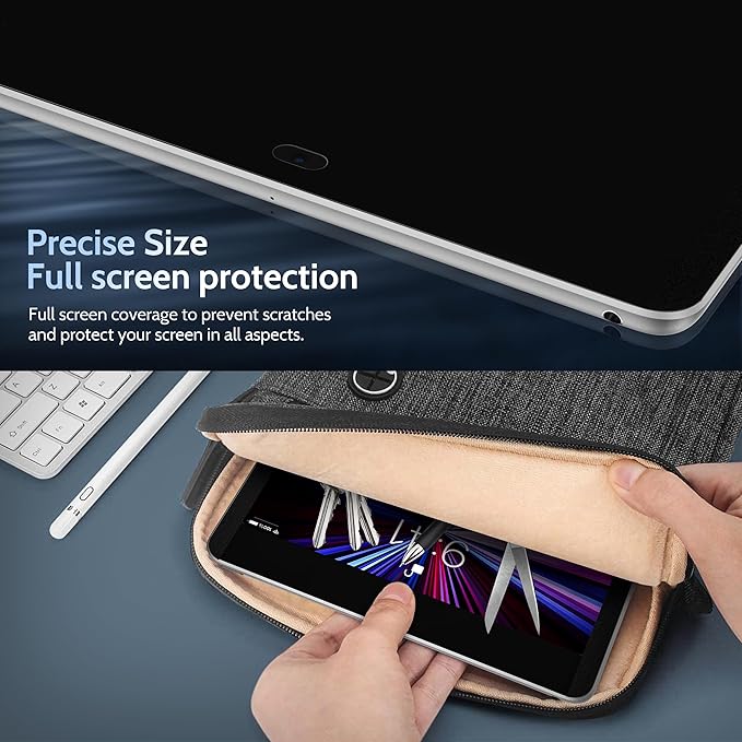 4-Way Magnetic Privacy Screen Protector for iPad 9th 8th 7th 10.2 Inch & iPad Air 3th & iPad Pro 10.5", Removable 360 Spy Black Security Filter