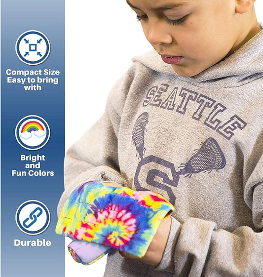 LakiKid Fidget Marble Maze Mat – Marble Fidget Toy & Tactile Sensory Items for Classroom, Sensory Mat for Learning & Focus Toys for Kids & Adults, Ideal for Concentration & Calm Down Corner Toy, 9”x6”