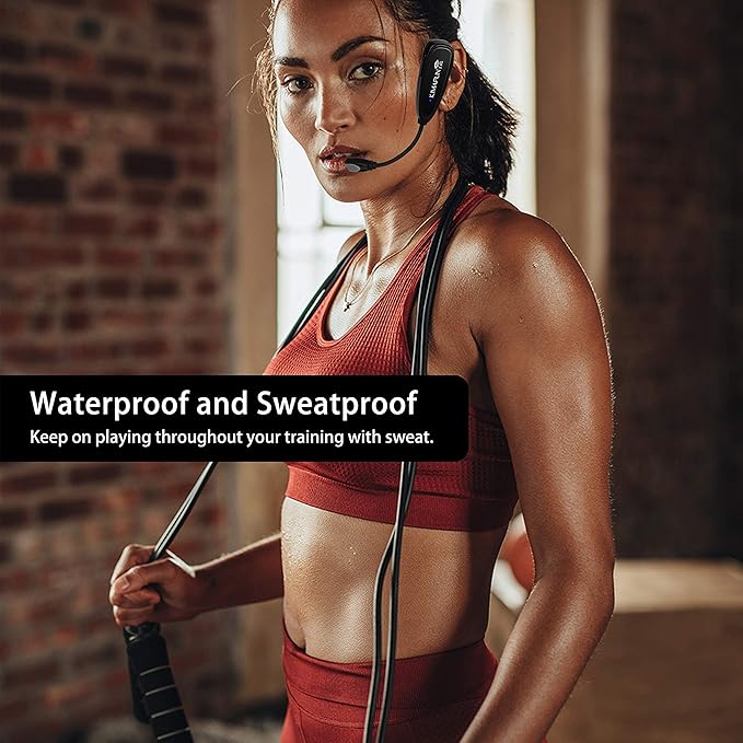 KIMAFUN Headset Wireless Microphone System, No Need Bluetooth, Waterproof Head Mic for Fitness Instructor, Teaching Online, Yoga Classroom, Spinning Coach, Speaker, iPhone, Android Phone, G100-1