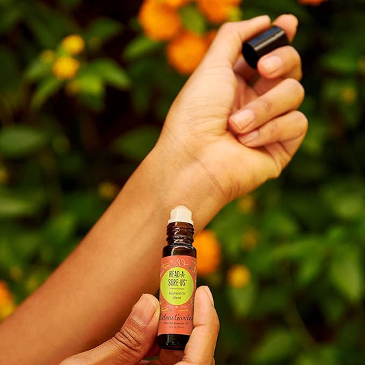 Edens Garden Head-A-Sore-Us Essential Oil Roll-On Blend- 100% Pure Premium Grade, Natural, Therapeutic, Aromatherapy, Kid & Skin Safe,The Best For Travel, Health,Wellness Pre-Diluted 10 ml (.33 fl oz)