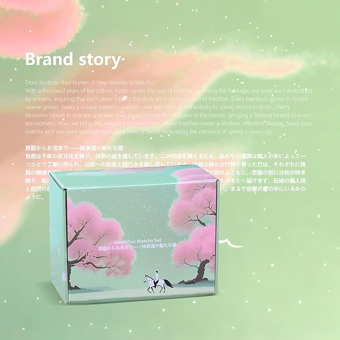 Matcha Whisk Set, 8-Piece Pink Matcha Set with Ceramic Bowl, Bamboo Whisk, Sifter, Large Mat and More β Complete Matcha Kit with Gift Box for Matcha Lovers