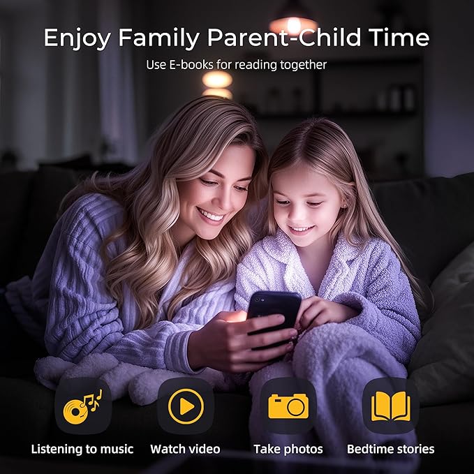 G7 Pro MP3 Player with Dual Cameras, Android 13, 3GB RAM+32GB ROM, Bluetooth 5.0, WiFi, 5.2" Touchscreen, Spotify, MP4 Music Player with Speaker, YouTube, Audible, 160GB Expandable