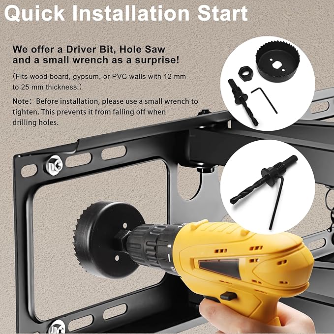 in Wall Cable Management Kit, White Wire Hider to Hide Cords Wall Mounted TV, 3inch Easy Install Cord Covers Kit, Cord Hiding for Wall - 4Pack Suitable for HDMI, TVs, Desks, Audio