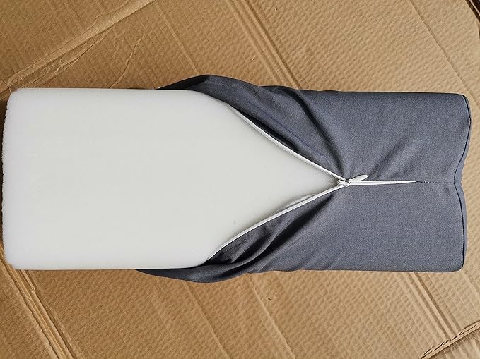 Acupressure Massager Pillow Acupuncture Massage Neck Back Head Pain Relief, Relieves Muscle Stress Relaxation, Grey