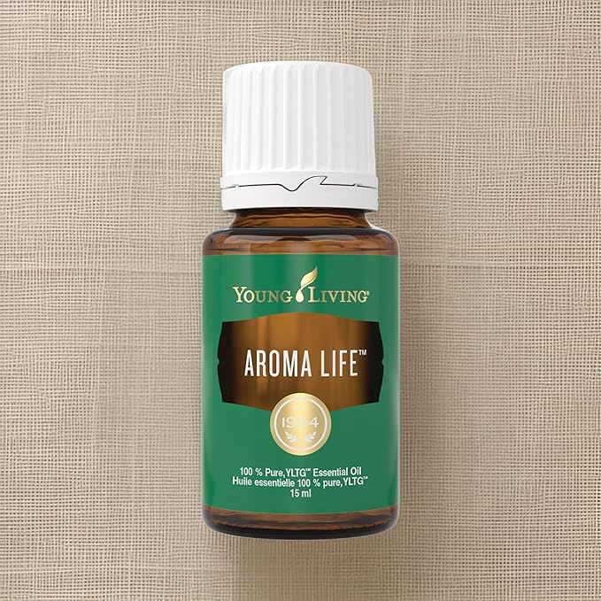 Young Living - Aroma Life Essential Oil 15 ml | Ideal for Soothing Massages & Aromatherapy Diffusers for Relaxation | 100% Pure & Premium Grade | Has a Calming Aroma