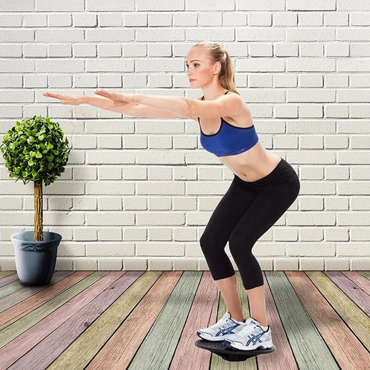 Daiwa Felicity Balance Board Disc Wobble Board Physical Therapy Equipment Core Trainer Lightweight Only 1 pound and Holds Up to 300 ponds