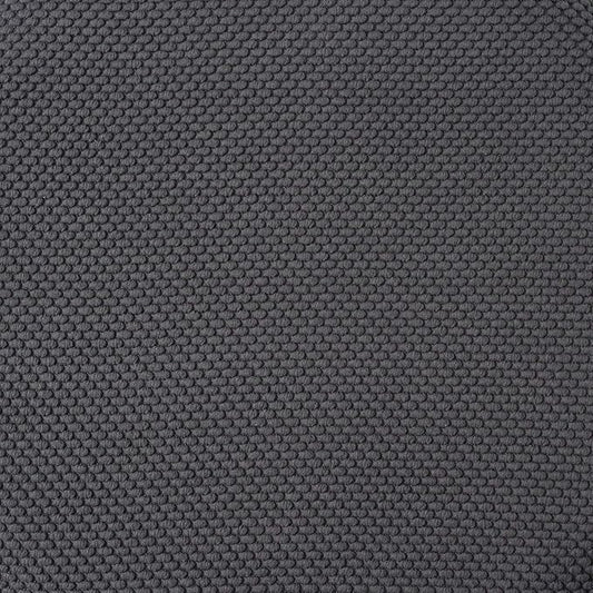 Sweet Home Collection 4 Pack Memory Foam Honeycomb Nonslip Back 16" x16" Chair/Seat Cushion Pad,Charcoal Gray