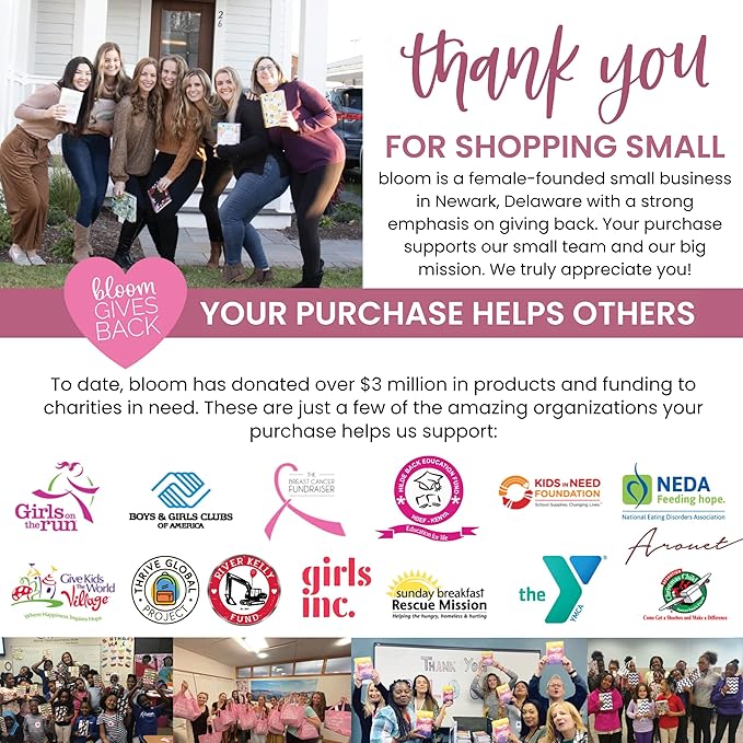 bloom daily planners Horizontal Weekly To Do List Notepad with 60 Undated Sheets - Weekly Desk Planner or Chore Pad with Priorities & Habit Tracker - 8.5” x 11” - Pastel