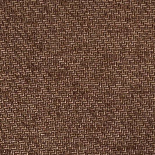 Chair Cushion Memory Foam Pads with Ties Honeycomb Pattern Slip Non Skid Rubber Back Rounded Square 16" x 16" Seat Cover, Herringbone Brown