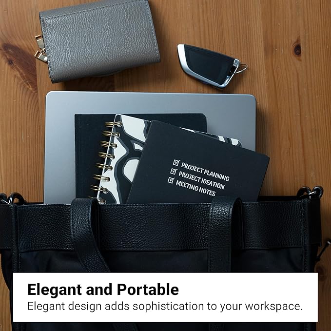 Meeting Notebook for Work & Project Planner Kit for Men and Women – 90 Large Sticky Notes for Work Organization, Project Management, Business Professionals & Work Planners