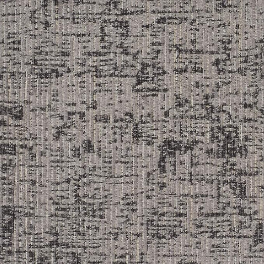 Sweet Home Collection Chair Cushion Memory Foam Pads Honeycomb Pattern Slip Non Skid Rubber Back Rounded Square 16" x 16" Seat Cover, 6 Pack, Broadway Gray/Black