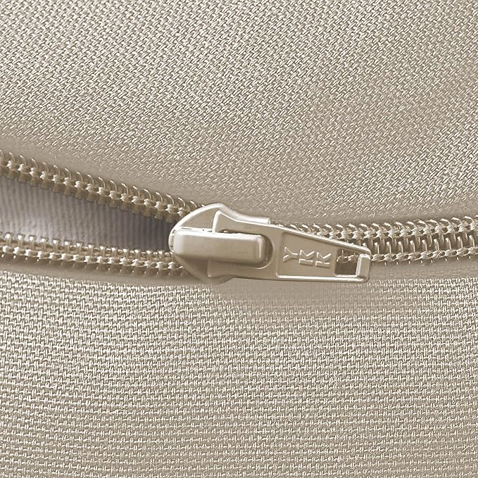 Zafu Meditation Cushion, 15" Round Buckwheat Yoga Pillow with Organic Cotton Cover