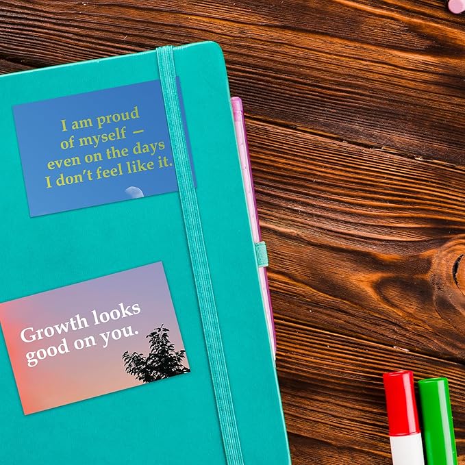 205Pcs Badass Affirmation Stickers for Adults - Pack Daily Motivational and Inspirational Affirmations for Gifts for Women, Best Friend, and Self Care for Laptop Water Bottle Scrapbooking Journals