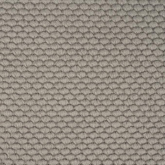 Sweet Home Collection Memory Foam Chair Cushion Honeycomb Pattern Solid Color Slip Non Skid Rubber Back Ultimate Comfort and Softness Rounded Square 16" x 16" Seat Cover, 12 Pack, Silver