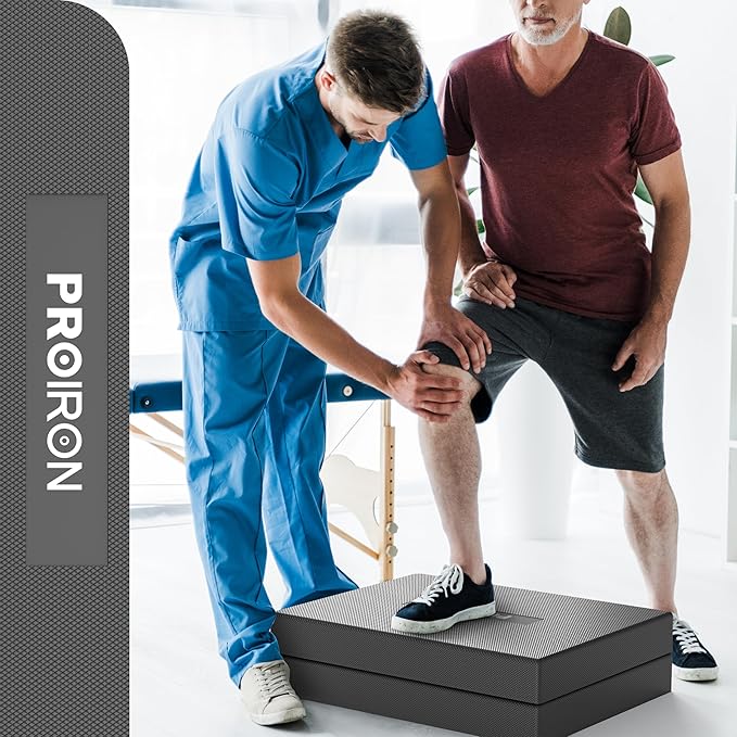PROIRON Balance Pad,Super Wear-resistant PU- NOT TPE!!!- Foam Balance Pad with Superb Rebound Performance for Stability Training,Physical Therapy,2.2 Inch Extra Thick Anti Fatigue Mat,Standing Desk Mat Office Home