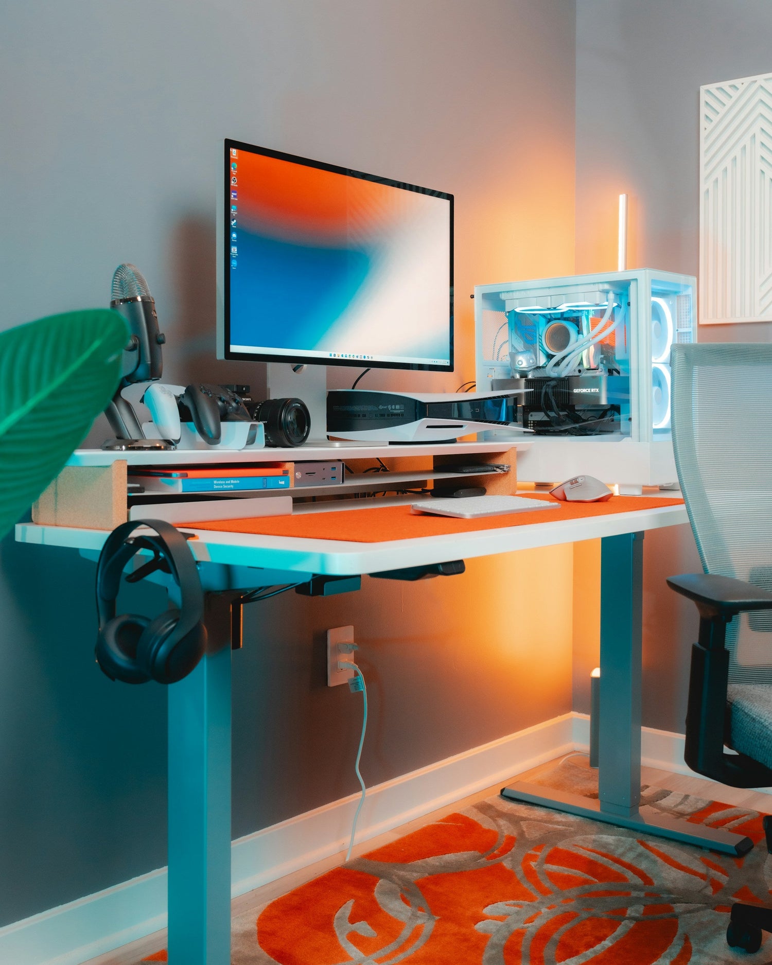 Height-adjustable standing desks for ergonomic workspace