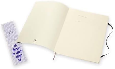 Moleskine Classic Notebook, Hard Cover, XXL (8.5" x 11") Ruled/Lined, Black, 192 Pages (Pack of 12)