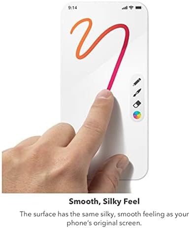 ZAGG Glass Elite Screen Protector for Apple iPhone 14 Plus/ 13 Pro Max - 5X Shatter Protection, Anti-Fingerprint Technology, InvisibleShield, Easy to Install