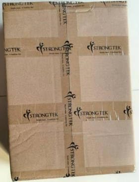 StrongTek Ergonomic Foot Rest Support, Under Desk Footrest, Non-Slip Foot Stool, 4" High, Improve Posture, Reduce Fatigue & Pain, 300lbs Capacity, Ideal for Office & Gaming, Enhance Health and Comfort