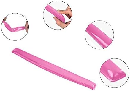Gel Keyboard Wrist Rest Pad - Gel Keyboard Wrist Rest Pad | Wrist Rest Support for Office Gaming Computer Laptop Ergonomic Comfortable Pain Relief- Pink