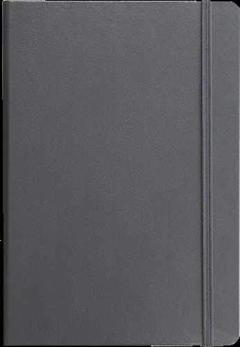 LEUCHTTURM1917 - Notebook Softcover Medium A5-123 Numbered Pages for Writing and Journaling (Plain, Anthracite)