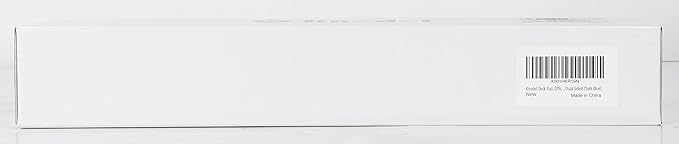 K KNODEL Large Office Leather Desk Mat, Mouse and Keyboard Pad, Computer and Laptop Mat, Desktop Protector and Cover, Writing Pad and Blotter (31.5"x15.7", Dark Blue)