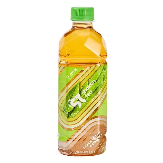 Shaken Passionfruit Green Tea (12 Pack) – Premium Ready-to-Drink Asian Iced Tea – Real Leaf Brewed – Non-GMO Certified – Refreshing Fruit Flavor – 16.9 Fl Oz Bottles