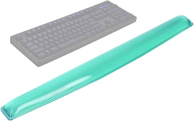 Gel Keyboard Wrist Rest Pad - Gel Keyboard Wrist Rest Pad | Wrist Rest Support for Office Gaming Computer Laptop Ergonomic Comfortable Pain Relief- Green