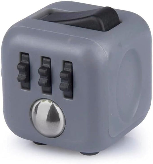 Antsy Labs The Original Fidget Cube, Stress Relief Desk Toy with 6 Sides, Gadget for Focus, Anxiety Relief, Sensory Processing Challenges, Fun Gift for Kids, Teens, and Adults, Pocket-Sized, Graphite