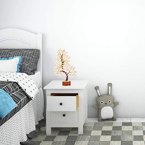 FASHIONZAADI Rose Quartz Crystal Tree of Life for Women Office Decor, Good Luck, Money, Meditation, Positivity, Handmade Healing Crystal Stones Bonsai Tree Spiritual Birthday Gifts for Women