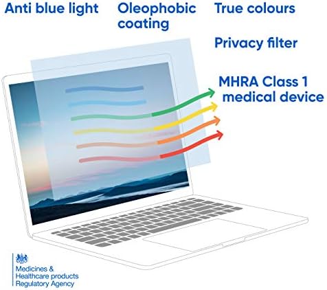 Ocushield for Macbook Pro 15" - Magnetic Anti Blue Light Screen Protector for Apple Macbook Pro 15" (2016-2019) - Anti Glare - Privacy Filter - Designed by Optometrists - 100 Day Easy Returns