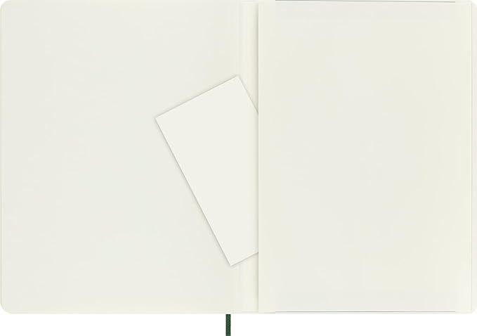 Moleskine Classic Notebook, Soft Cover, XL (7.5" x 9.5") Dotted, Myrtle Green, 192 Pages